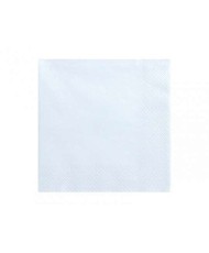 x20 Serviette papier jetable bleu ciel