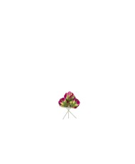 Rose artificielle Fuchsia *10pcs