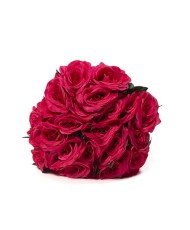 Bouquet de rose fushia x 21...