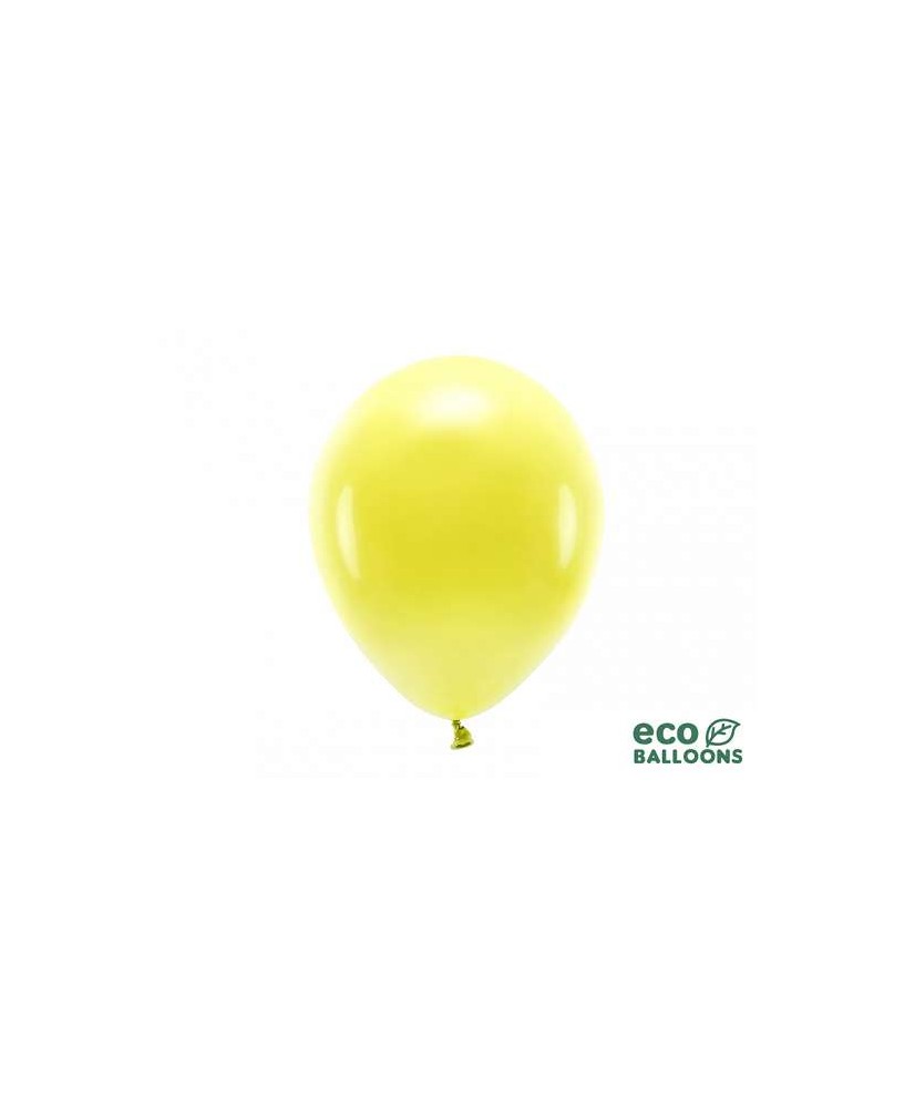 Ballons 30 cm jaune x 50 pcs