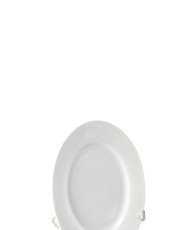 Assiette ronde blanche 19 cm