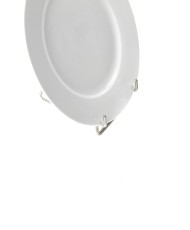 Assiette ronde blanche 23.5 cm
