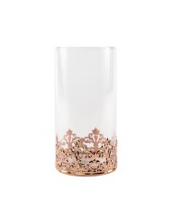 Dentelle de vase rose gold COPE diam 10 cm