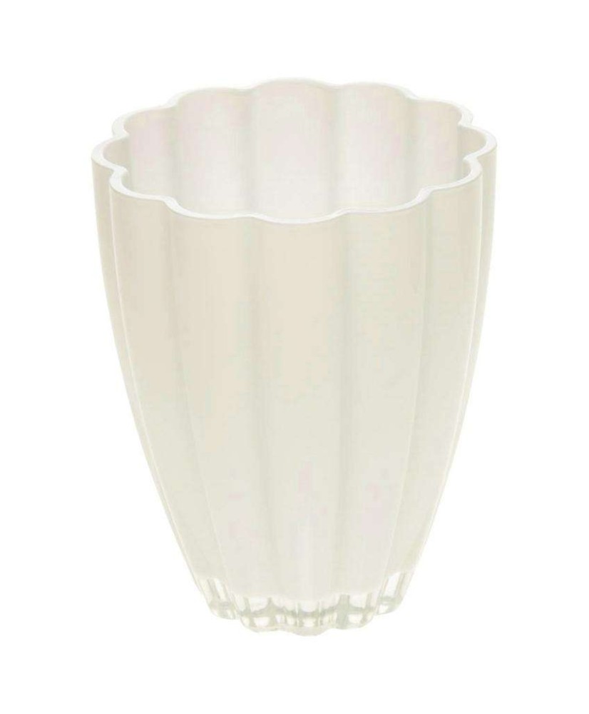 Vase bloom 17cm white
