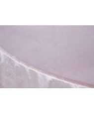 Nappe velours Nude ronde 280cm