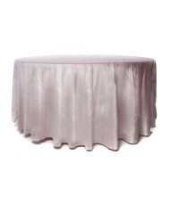 Nappe velours Nude ronde 280 cm