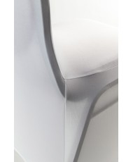Chair cover lycra white bow