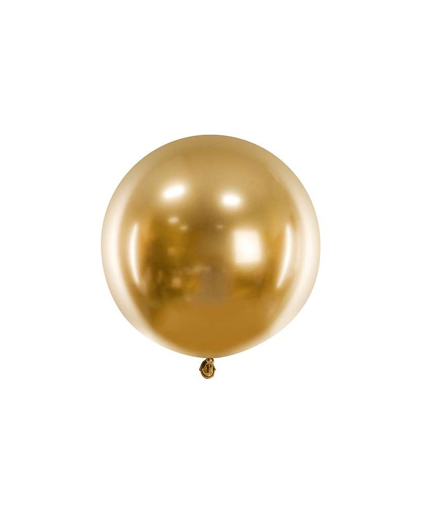 Ballon brillant glossy 60 cm or - 1Pcs