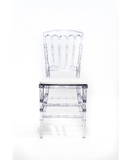 Chair Napoleon plexiglas transparent