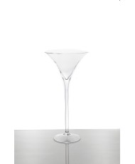 Vase martini transparent pour évenement et pas cher