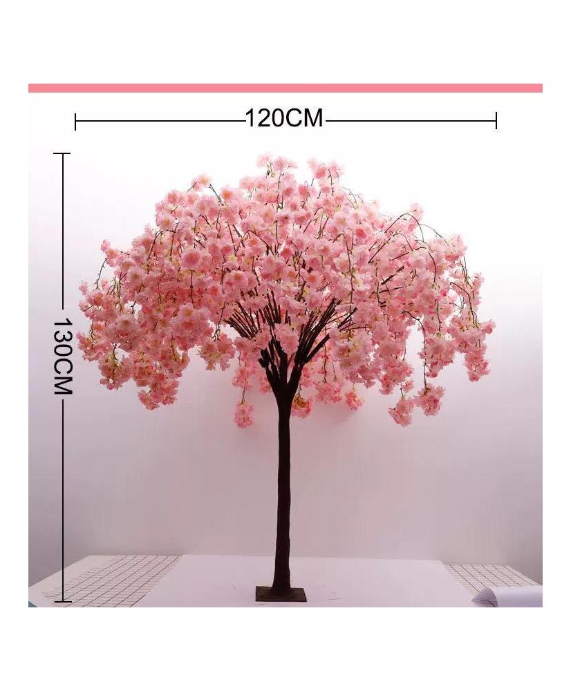 Arbre cerisier rose clair 1m