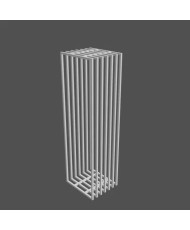 Metal column for central allee Heva 120 cm