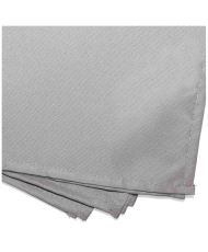 Serviette de table en polyester Gris  x10pcs