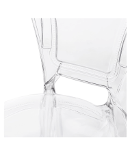 Chaise de réception transparente Style LOUIS