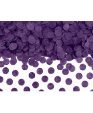 confetti de table rond violet